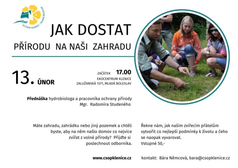 Jak dostat přírodu na naši zahradu (3)